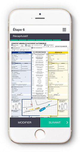 E-constat étape 6